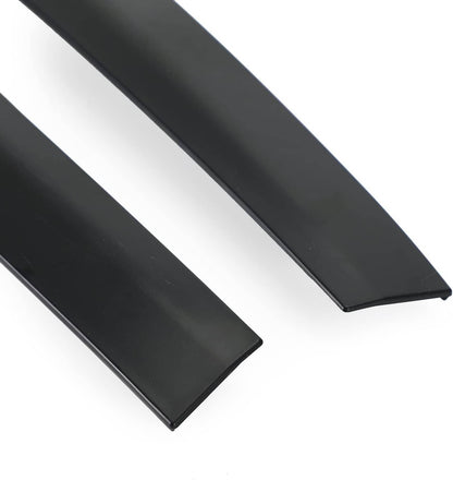 Solidspare LH & RH Door Garnish Trim Pillar Sash for 1992-1995 Honda Civic Coupe Hatchback