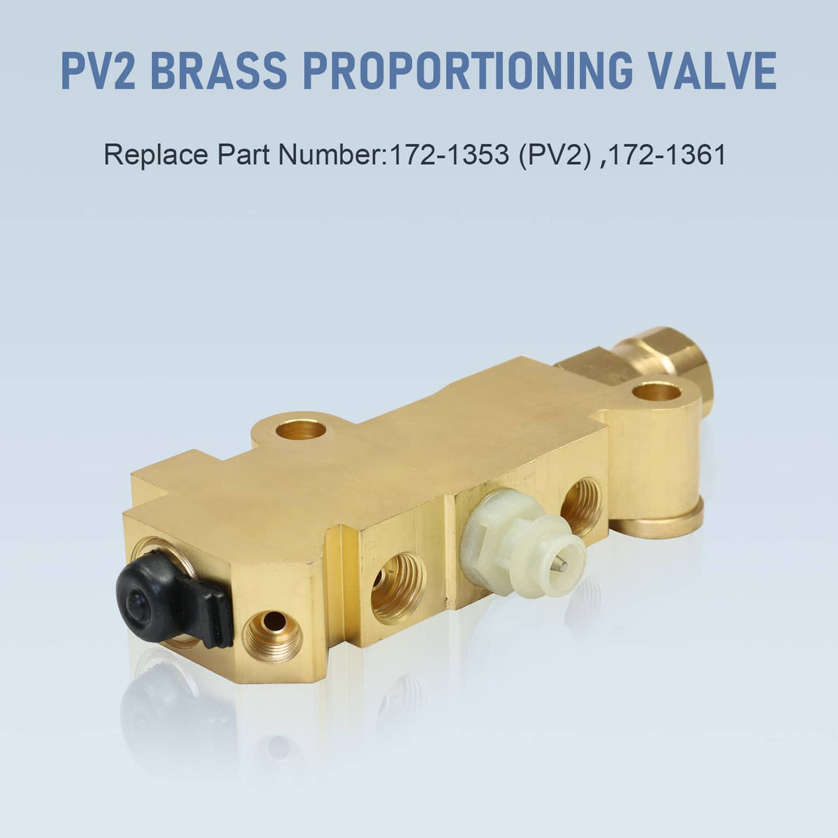 Solidspare Brass Truck Disc/Drum Brake Brass Proportioning Valve For Chevrolet C30 C20 C10