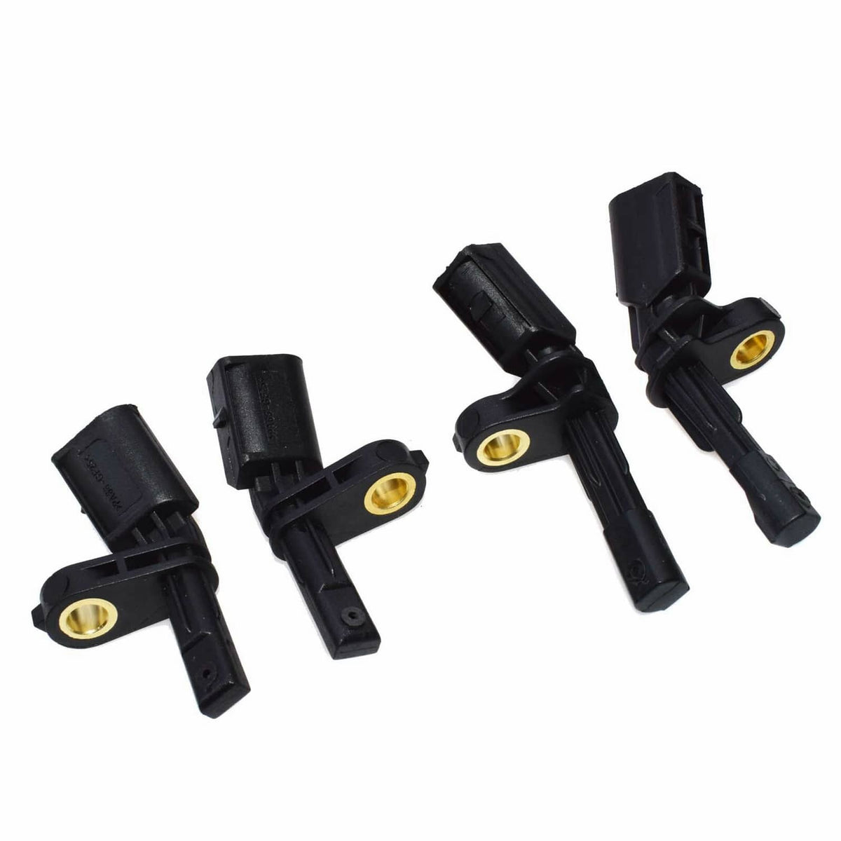 Solid Spare 4 ABS Wheel Speed Sensor Front Rear Left & Right for Audi & Volkswagen Set US