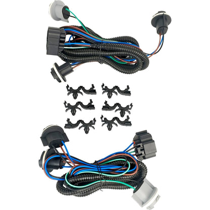Solid Spare 2007-2010 2X Tail Lamp Wiring Harness 15824515 15824514 Fit GMC Sierra 3500HD