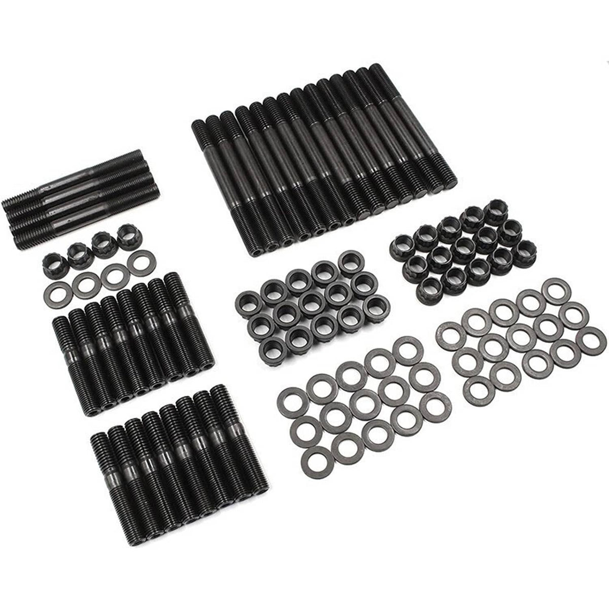 Solidspare PCE279.1001 Cylinder Head Stud Kit For Small Block Chevy SBC 265 267 283 302 350