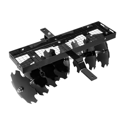 Solidspare Rear Disc Harrow 11" Steel Tow For Universal Tractor Sleeve Hitch Attachment