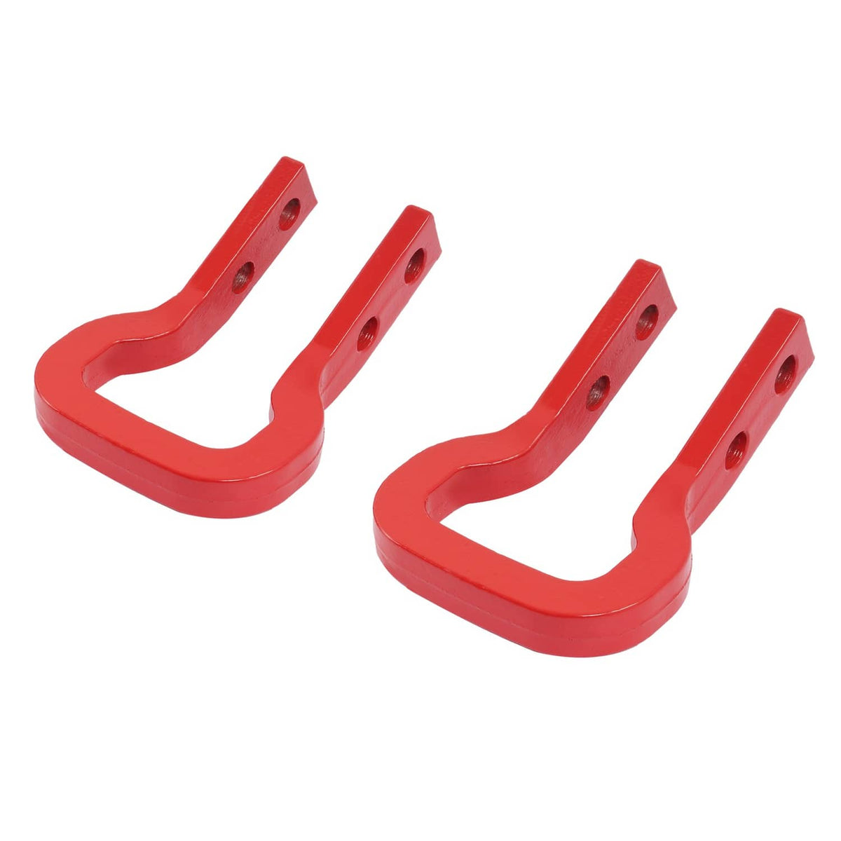 Solid Spare Pair Red Tow Hook Kit 85137122 For Chevrolet Colorado 23-24 26 GMC Canyon 23-26