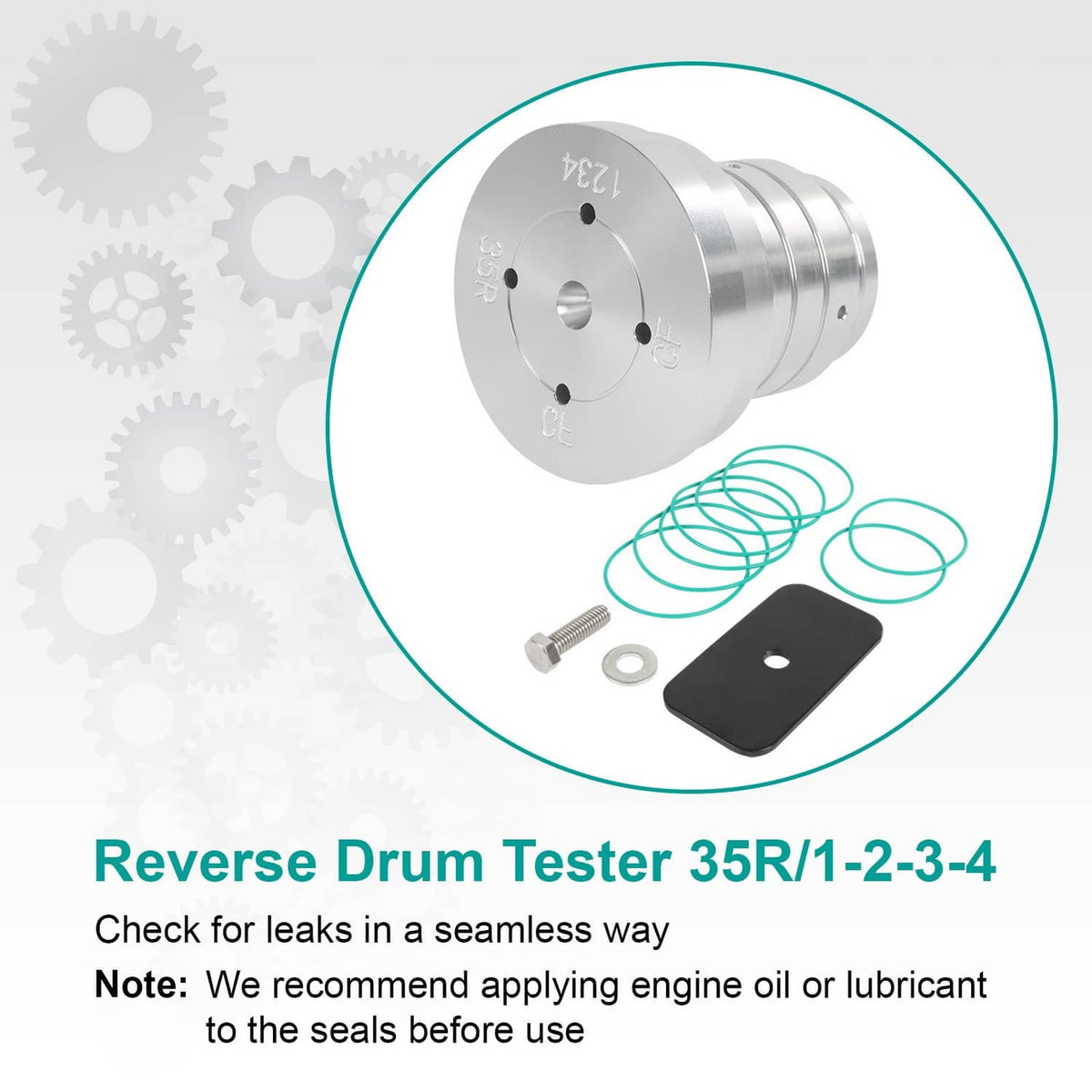 Solidspare 6L80E 6L80 6L90 Drum Tester 35R / 1-2-3-4 Drum Testing Tool Check Leaks Cracks