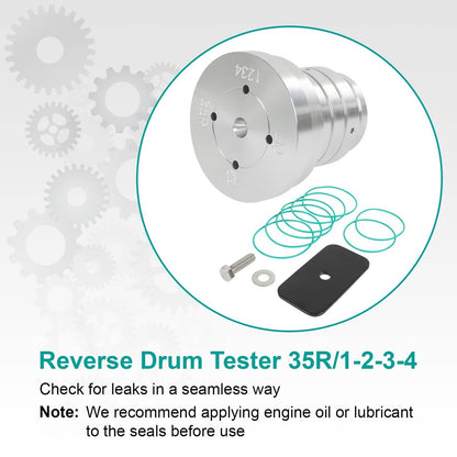 Solidspare 6L80E 6L80 6L90 Drum Tester 35R / 1-2-3-4 Drum Testing Tool Check Leaks Cracks