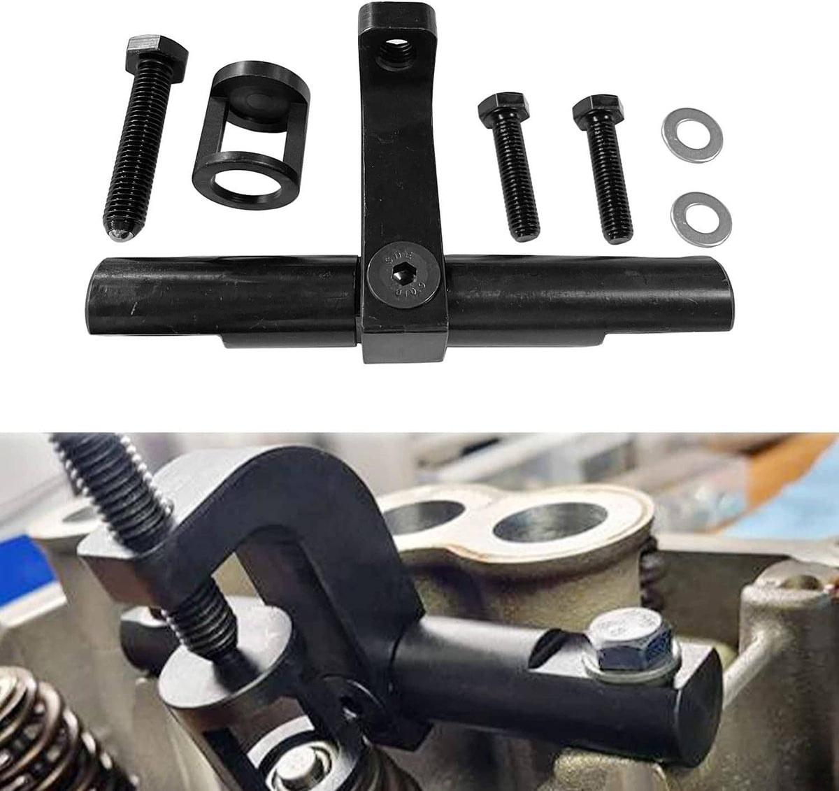 Solid Spare Valve Spring Compressor Tool Kit for Dodge 5.7L 6.1L 6.2L 6.4L HEMI 2500 3500