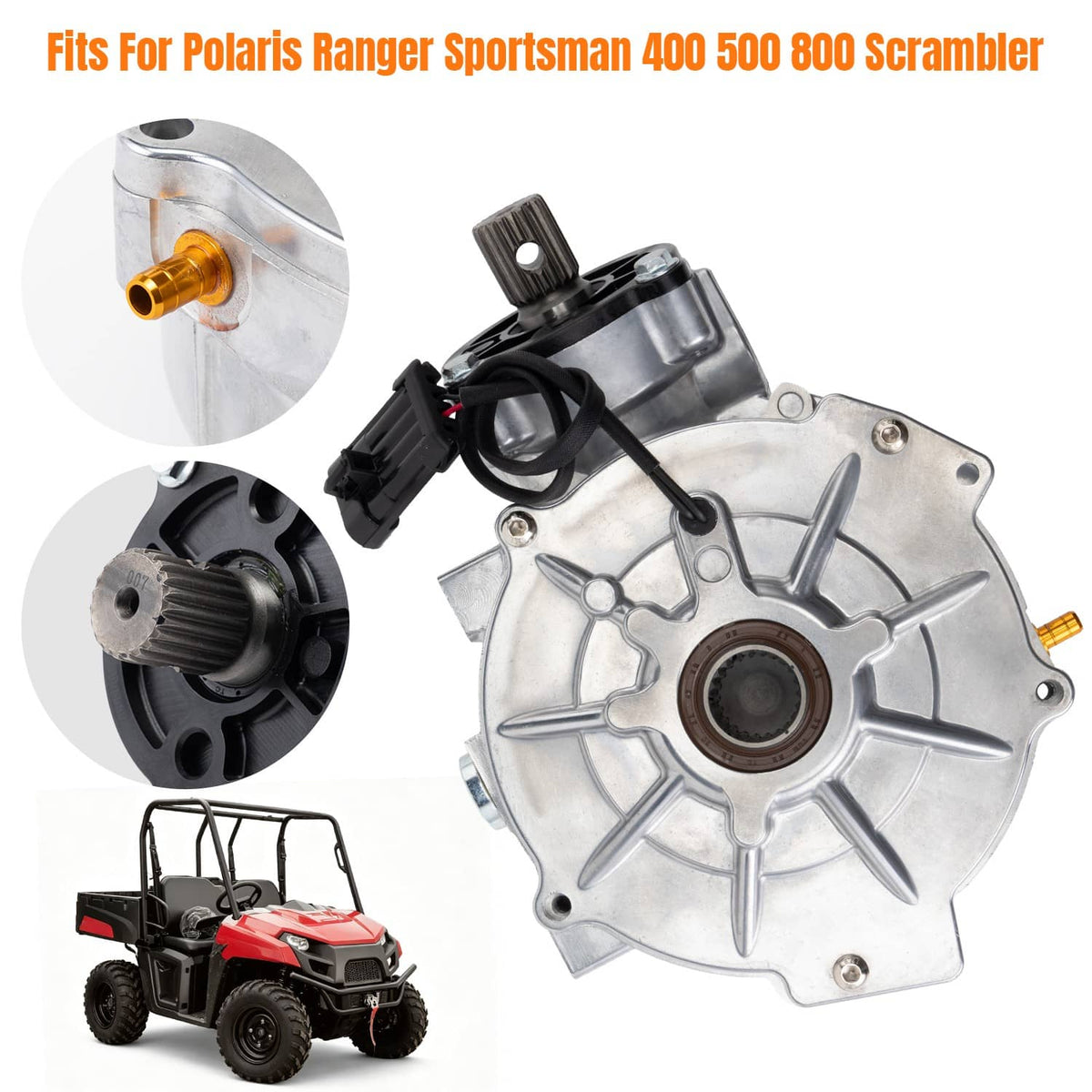 Solidspare NEW Differential Front for Polaris Ranger 800 6x6 2010-2016 #1332772 1332829