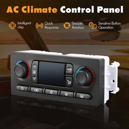 Solidspare New AC Heater Climate Control Module 599-009 For Chevy GMC Improved Design 03-07