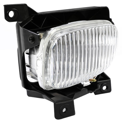 Solid Spare Front Left Drving Fog Lamp Clear With Bulb Set For Toyota Tundra 2000-2006
