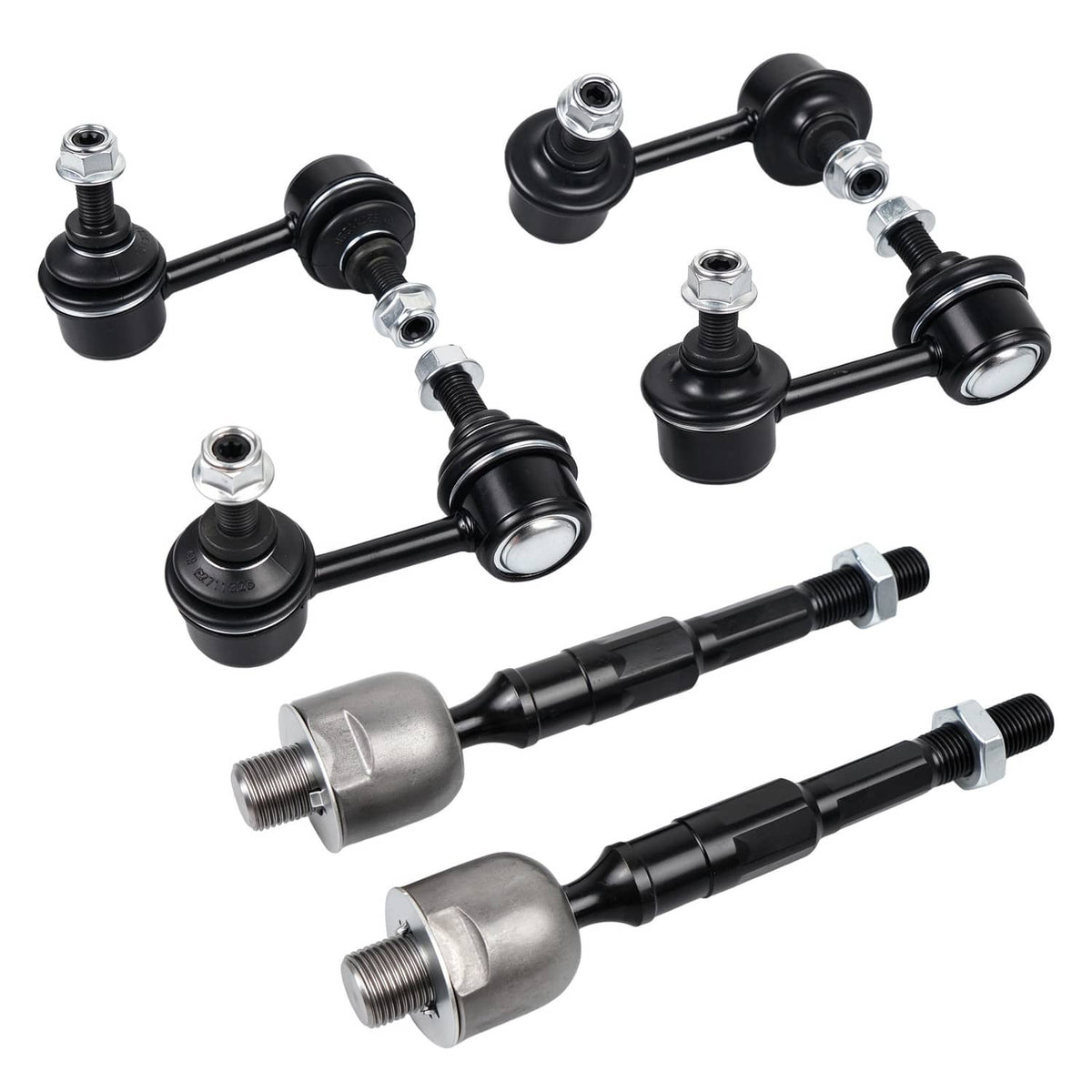 Solidspare New For 06-11 Honda Civic Front Lower Control Arms Ball Joint Sway Bars Tie Rods