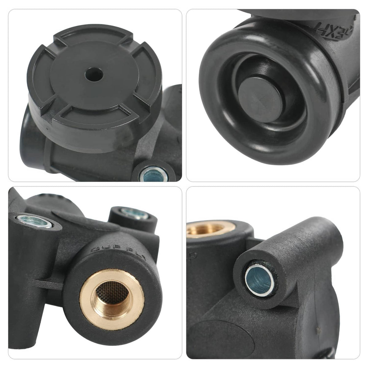 Solidspare 1/4" Cabin Air Height Leveling Control Valve Kit F245563 For Hadley H00600P Mack