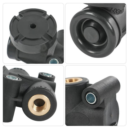 Solidspare 1/4" Cabin Air Height Leveling Control Valve Kit F245563 For Hadley H00600P Mack