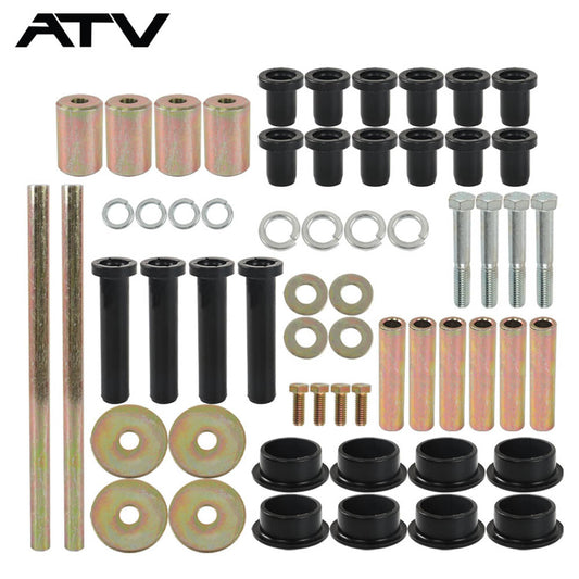 Solidspare Rear Left & Right A-Arm Bushing Shafts Kit for Polaris Sportsman 400 450 600 700