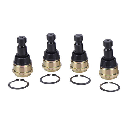 Solidspare 4 Pack Style Upper Lower Front Ball Joints for Polaris RZR 570 800 All Models
