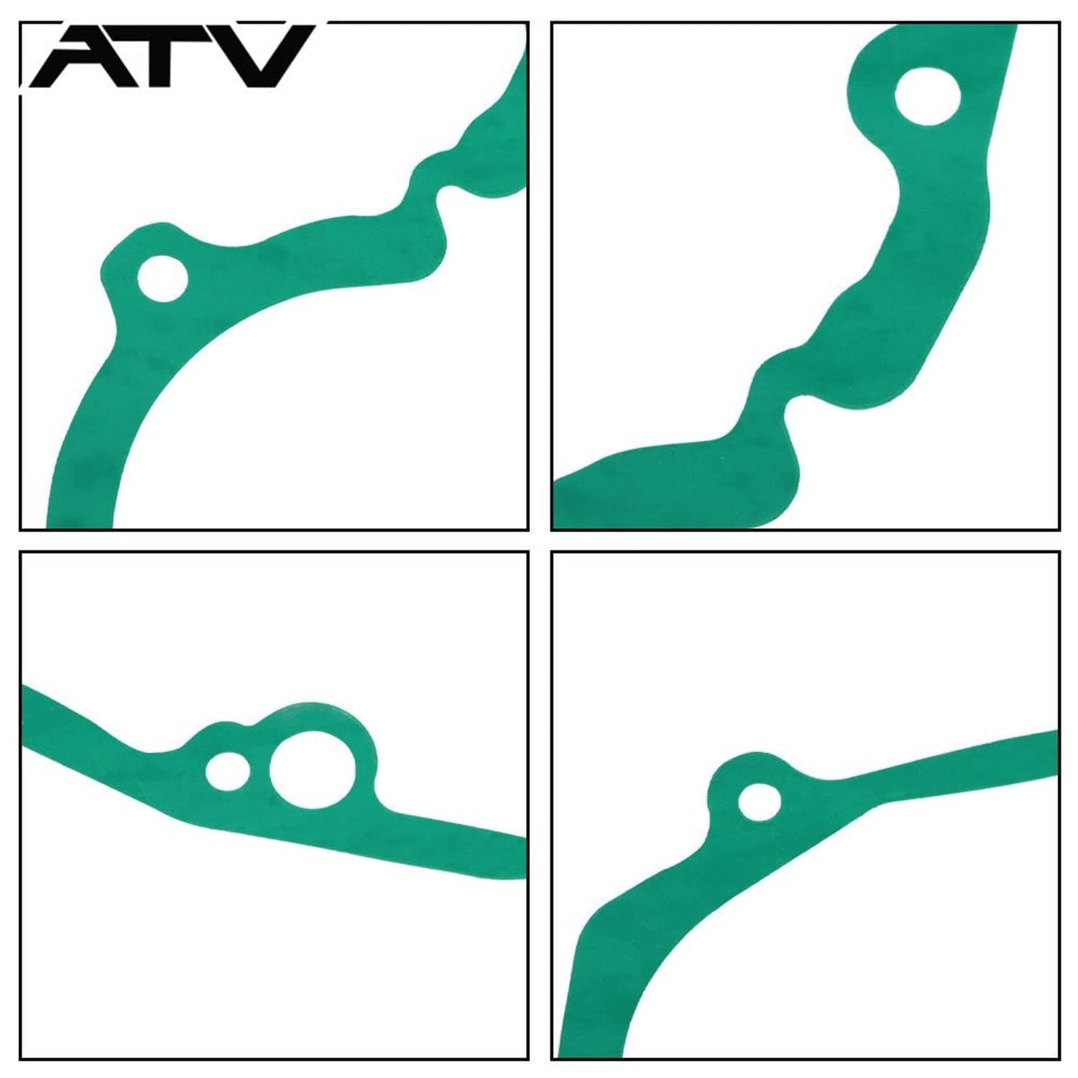 Solidspare Clutch Cover Gasket For YAMAHA YFZ450 2004-2013 5TA-15453-00-00 5TA-15462-00-00