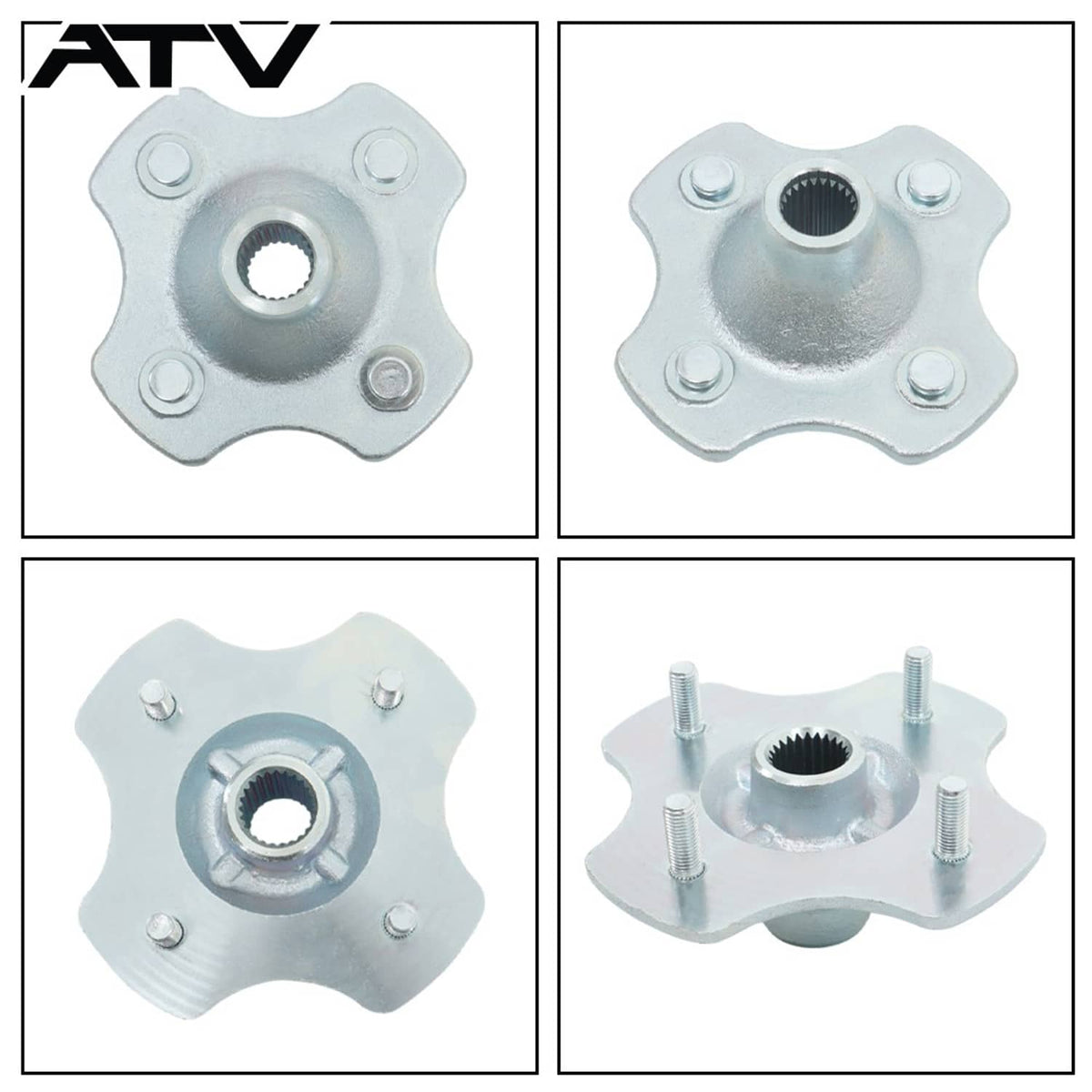 Solidspare Rear Differential Axle Shaft Wheel Hub For Honda TRX300FW Fourtrax 300 4X4 92-00