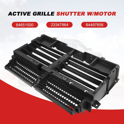 Solidspare Active Grille Shutter W/MOTOR 84651500 For 2017-22 Chevrolet Colorado GMC Canyon