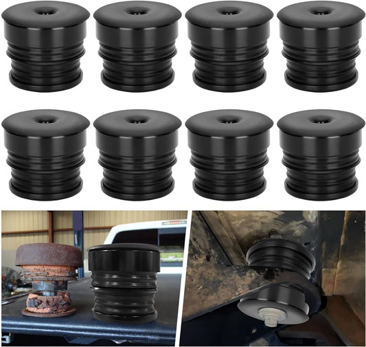 Solidspare New Body Mount Bushing Kit Silicone for 08-16 Ford F250 F350 Super Duty Crew Cab