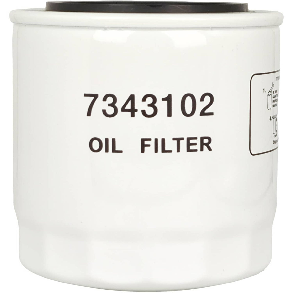 Solid Spare Engine Oil Filter 7343102 for Bobcat A770 S450 S510 S530 S550 S570 S590 S595