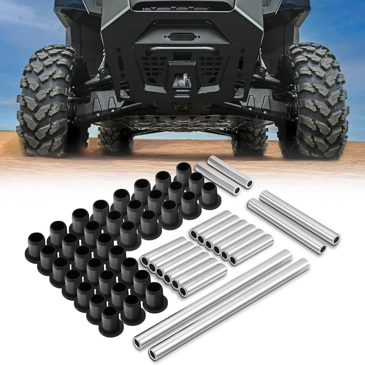 Solidspare A-Arm Bushing Rebuild Kit For Polaris Ranger XP 900/Crew 5439874 5138791 5138797