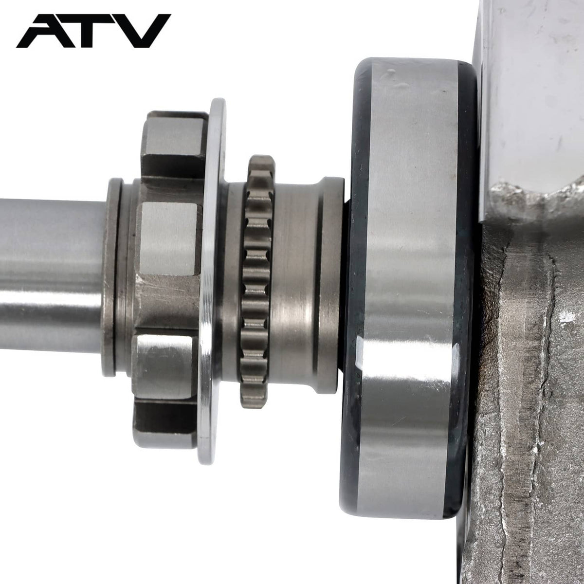 Solidspare Crankshaft w/Connecting Rod For HISUN 550 4X4 taper ratio 1:7 P015000132000100