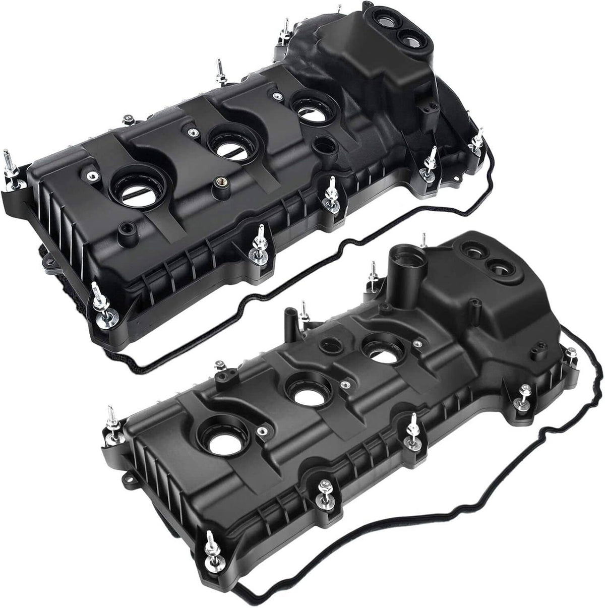 Solidspare 2Pcs Valve Covers Set for 2013-2016 Ford F-150 15-17 Ford Expedition 3.5L Turbo