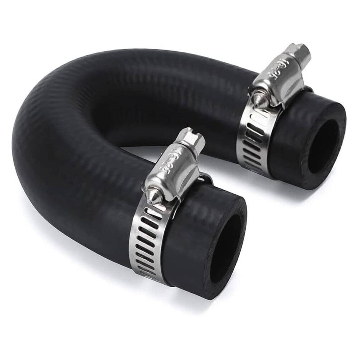 Solidspare LS Heater Core Bypass Delete Hose Coolant Crossover w/ Clamps For Chevy Pontiac