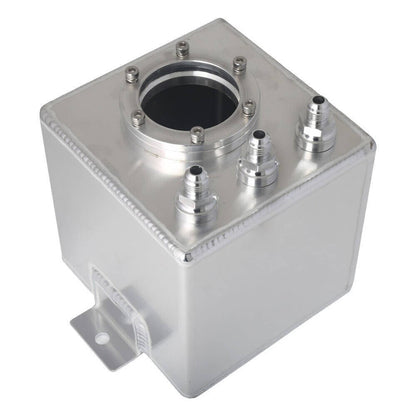 Solidspare 2L Billet High Flow Swirl Fuel Surge Tank AN6 Fitting & 044 External Fuel Pump