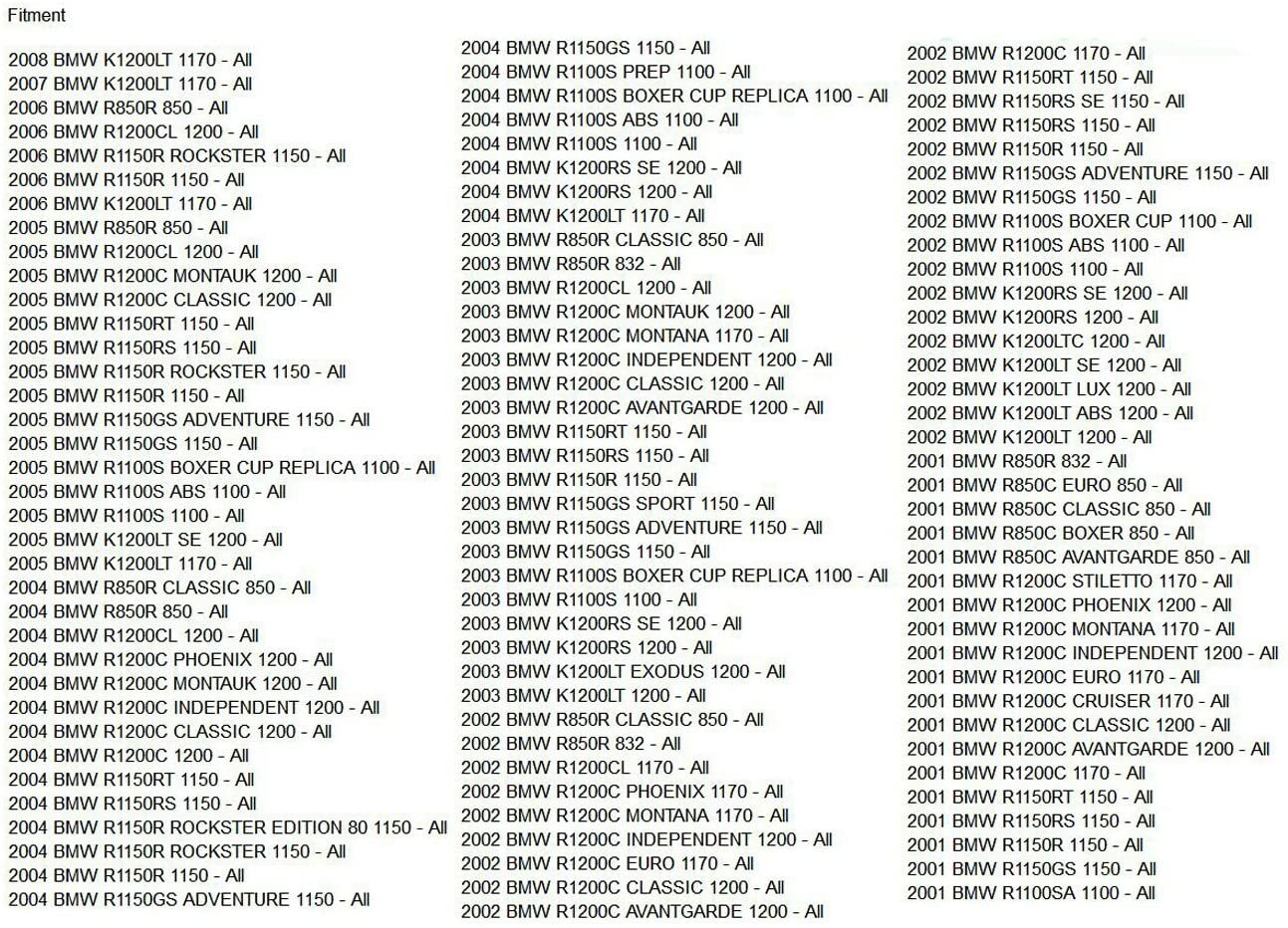 OIL FILTER REPL HIFLO HF163 BMW BMW K1200LT R850R R1200CL R1150R R1200C R1150