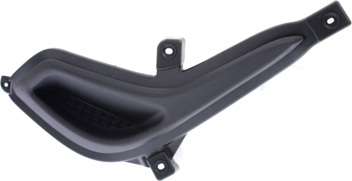 Solid Spare Fog Light Cover Set For 12-17 Hyundai Accent Dark Gray Front HY1039111 HY1038111