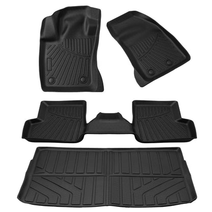 Solidspare All-Weather Floor Mats & Trunk Cargo Liner For 2015-2023 Jeep Renegade 5Door SUV