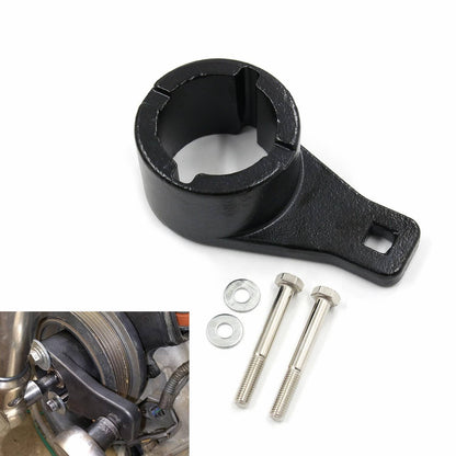 Solid Spare For Toyota Lexus Harmonic Damper Pulley Holding Tool Kit Crankshaft Crank Holder