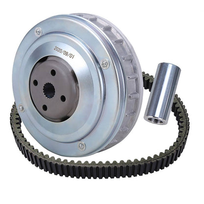 Solidspare Primary Clutch Sliding Sheave & Drive Belt For Yamaha Kodiak Rhino Wolverine 450