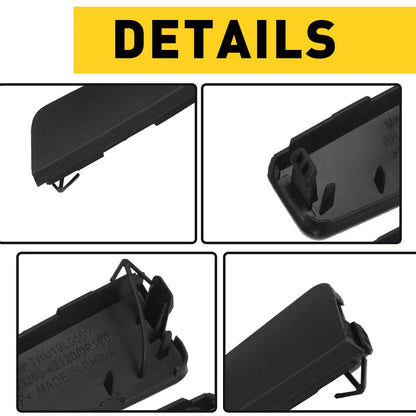 For 2019 2020 2021 2022 2023 Toyota RAV4 2X Front Bumper Tow Hook Eye Cover Cap