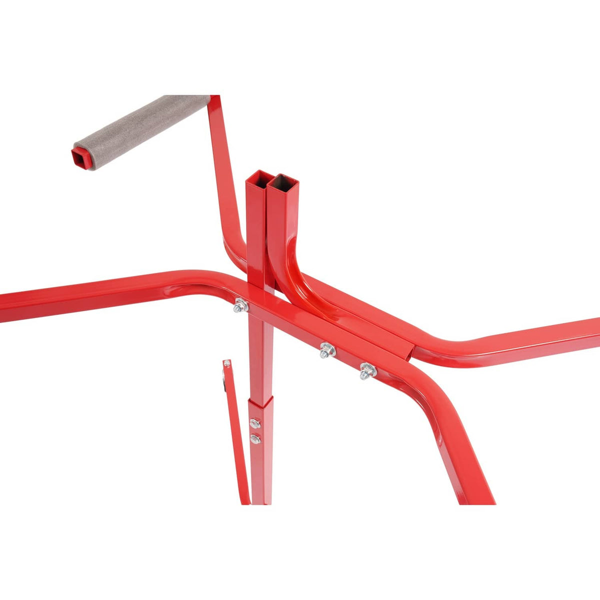 Solid Spare 50'' Bumper Tree Auto Body Door Fender Panel Paint Rack Adjustable Work Stand