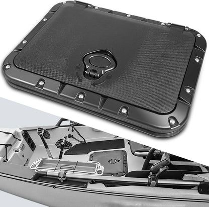 Solid Spare 71707003 Rectangular Twist and Seal Hatch Kit for Hobie Pro Angler Kayaks 2013+