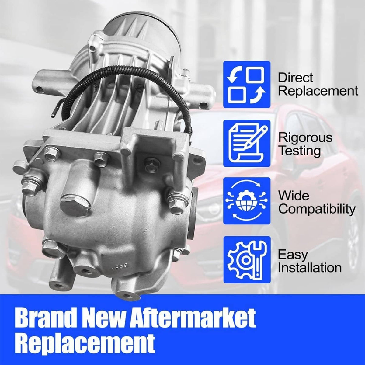 Solidspare Rear Axle Differential Carrier Assembly For 2013-2024 Mazda CX-5 CX-9 KA0327020