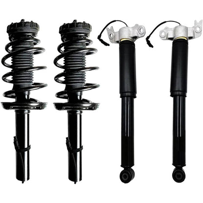 Solidspare Full Set Front & Rear Shock Struts Assys For 2013-2019 Cadillac XTS w/Electric