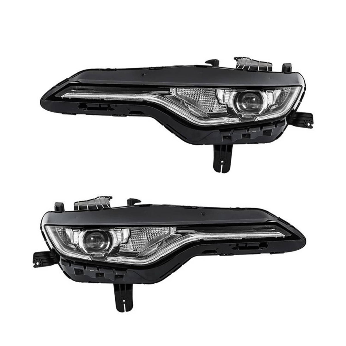 Solidspare Pair DRL Headlight w/LED Left+Right For 2019-2024 Chevy Camaro LS/RS/SS 84756147