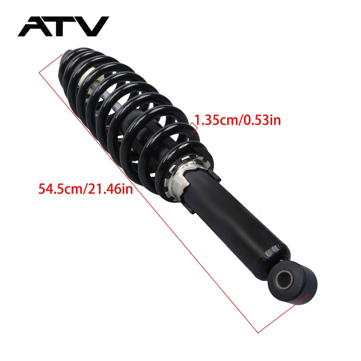Solidspare Rear Shocks Left/Right AUC12198 For John Deere XUV XUV590E XUV590I XUV590M Gator