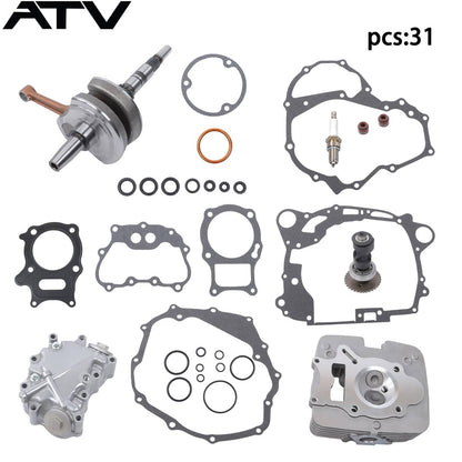 Solidspare For Honda Recon TRX250 08-14 Camshaft Seal Cylinder Head Cover Crankshaft Parts