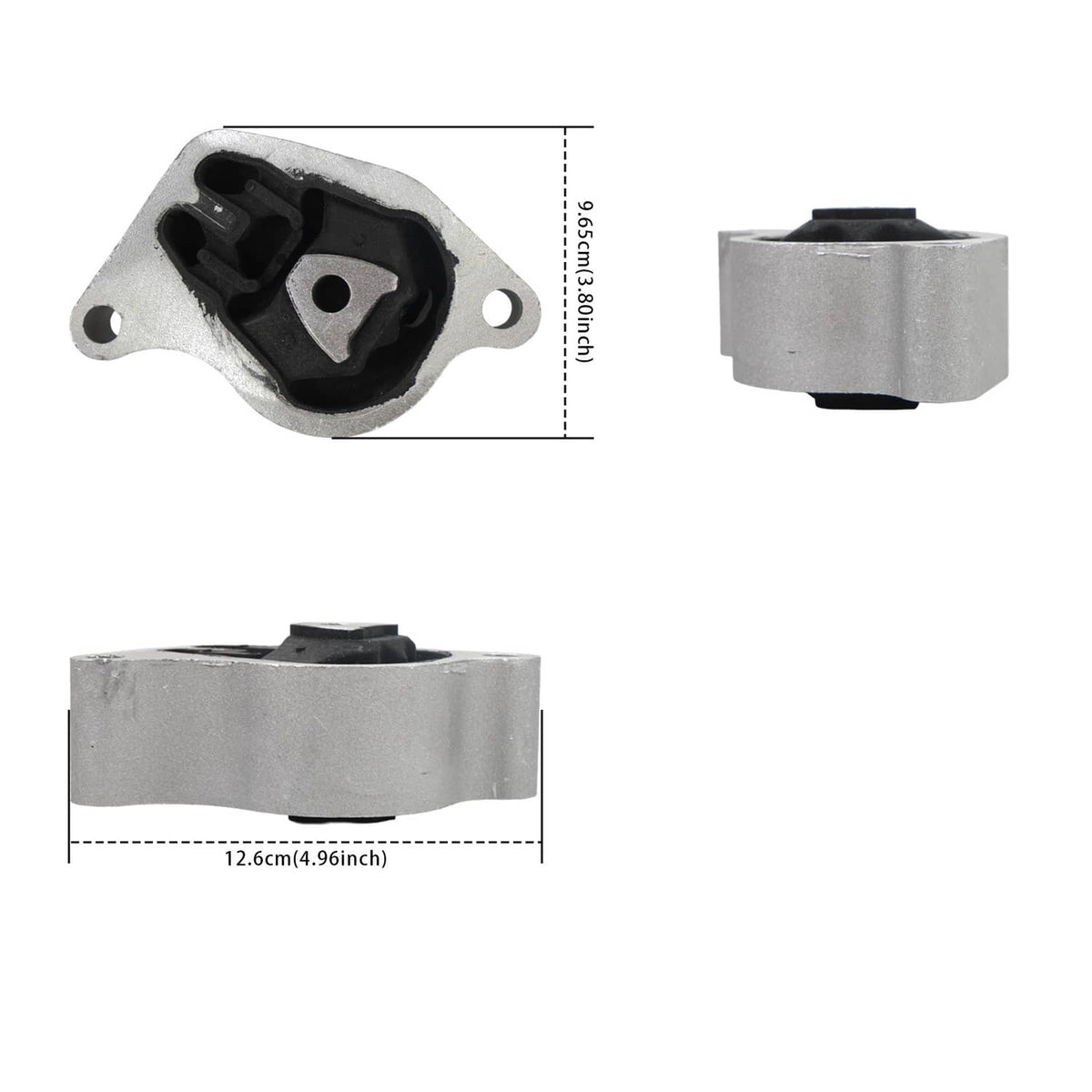 Solidspare For Nissan Altima 2007-2015 L4 2.5L Auto CVT Engine Motor Transmission Mount Kit