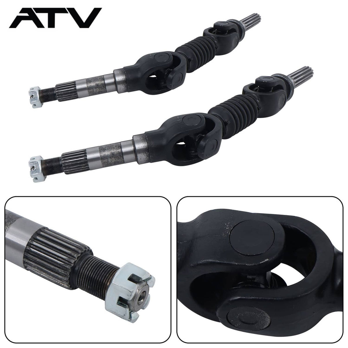 Solidspare For Kubota RTV900 / RTV1100 / RTV1140 4x4 Left and Right REAR Axle SET-All Years