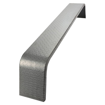 Solidspare 10-1/4"x72-7/8"x13" 2pcs Steel Diamond Tread Plate Tandem Axle Trailer Fenders