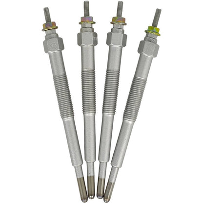 Solid Spare 4X Glow Plug For Mitsubishi Fuso Canter FE439 FE439 FG325 4D32 FG335 4D34 24V