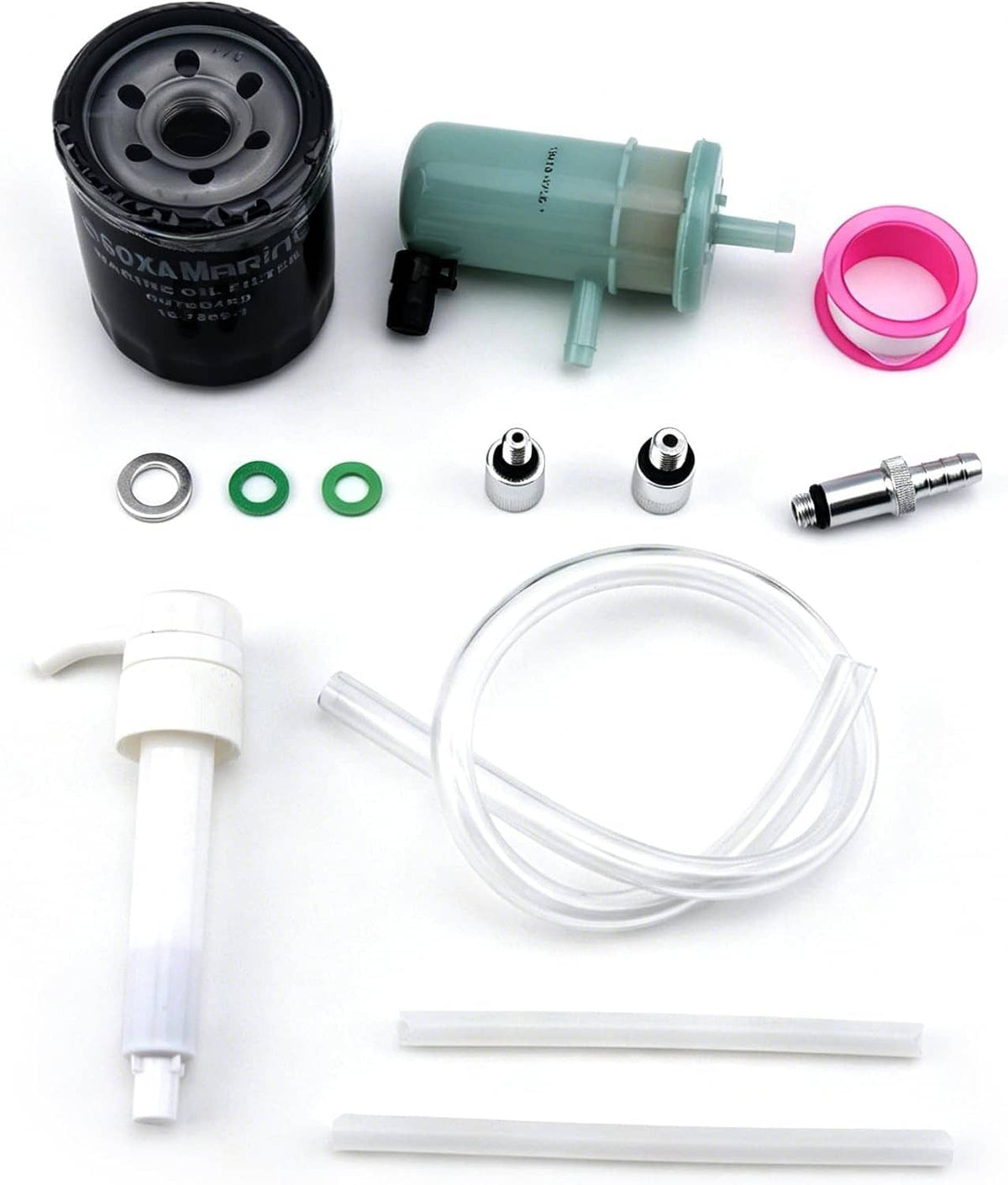 Solid Spare Outboard Oil Change Service Kit Suzuki DF70A/75A/80A/90A 15410-87L00 16510-96J00