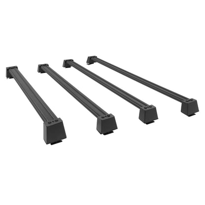 Solid Spare For Tesla Cybertruck 2024-Up Roof Rack Cross Bar Luggage Cargo Carrier 4 Pack