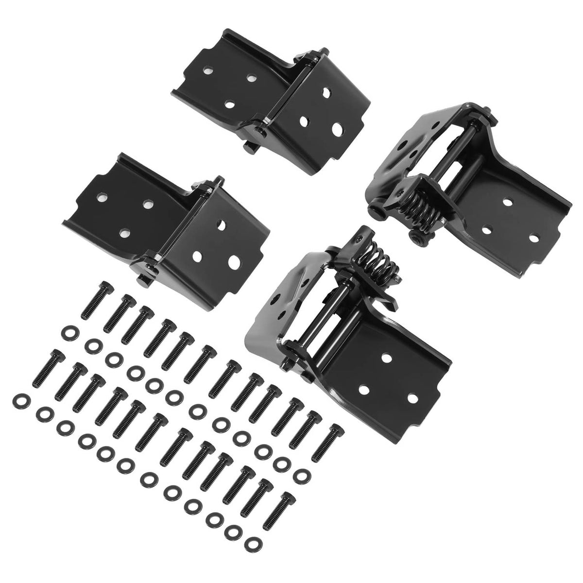 Solid Spare Door Hinge Set For 1968-1972 A-Body Chevelle El Camino GTO Cutlass Skylark LH&RH