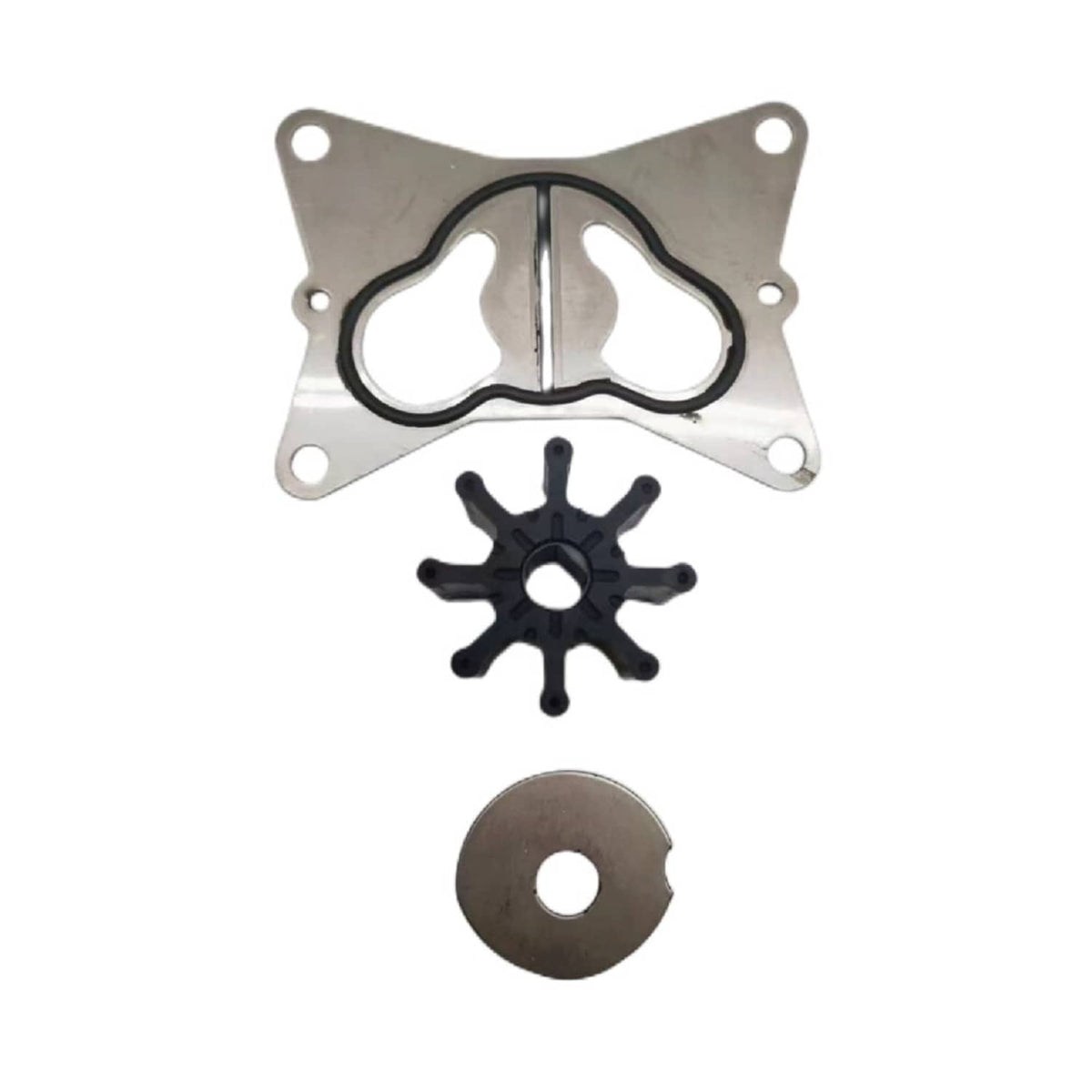 Solid Spare For Mercury Quicksilver Sea Water Pump Impeller Repair Kit 4.5 6.2 47-8M0137221
