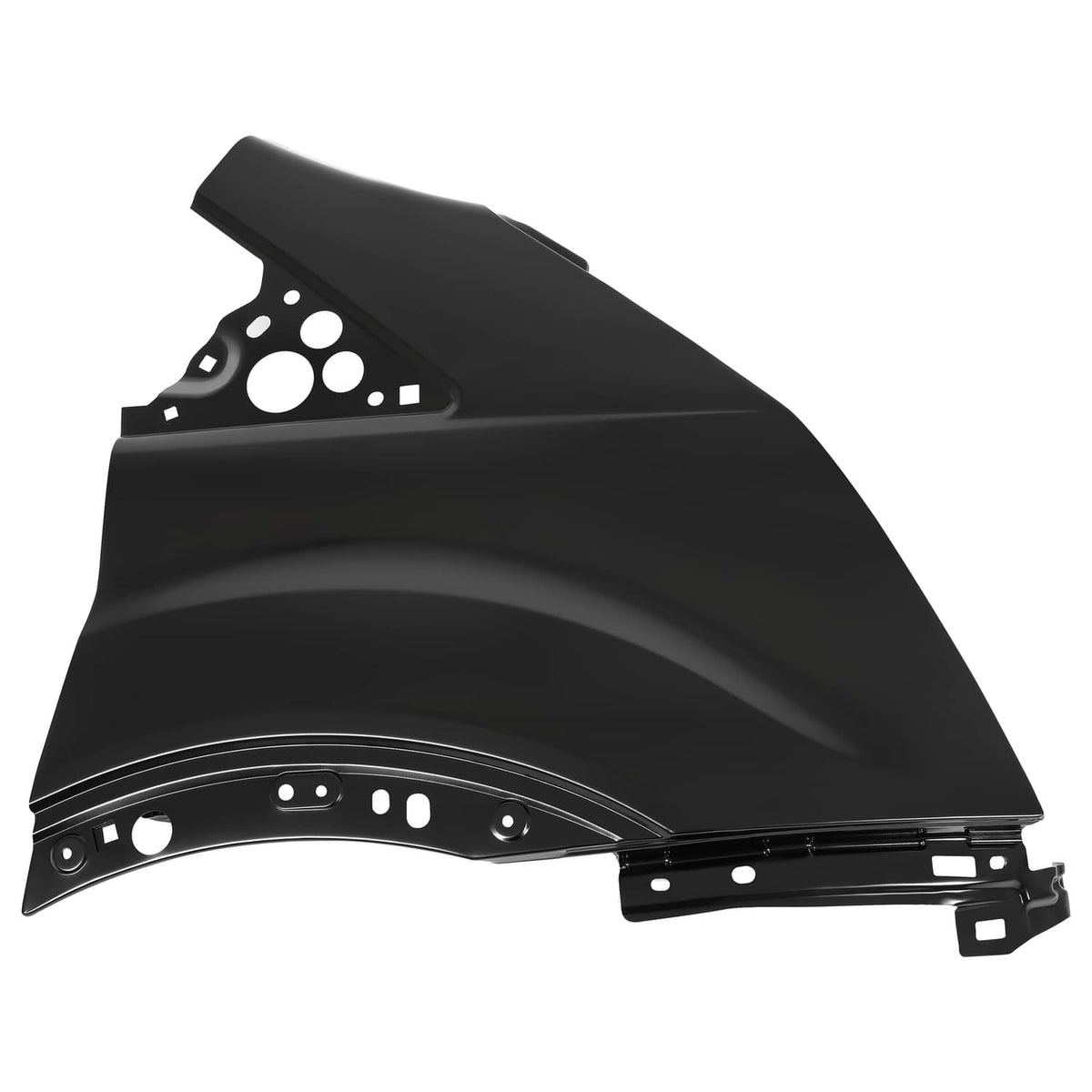 Solid Spare Fender For 2015-2022 Ford Transit-250 Transit-350 Front Passenger Side Primed